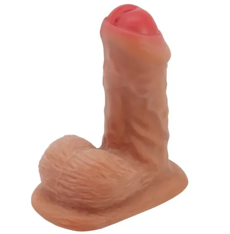 PRETTY LOVE - WARNELL ULTRA REALISTIC AND ELASTIC DILDO 9.5 CM MULATO