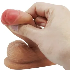 PRETTY LOVE - WARNELL ULTRA REALISTISCHER UND ELASTISCHER DILDO 9,5 CM MULATO