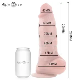 MR INTENSE - EXTRABIG SPENCER SILIKONDILDO 28 CM -Ø- 7,3 CM