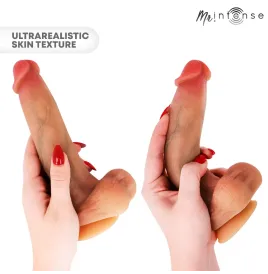 MR INTENSE - BRUCE M DILDO IN SILICONE CON TESTICOLI 20 CM -Ø- 4,5 CM