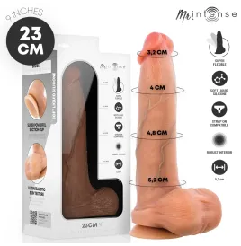 MR INTENSE - BRUCE L DILDO SILICONICA 23 CM -Ø- 5.2 CM