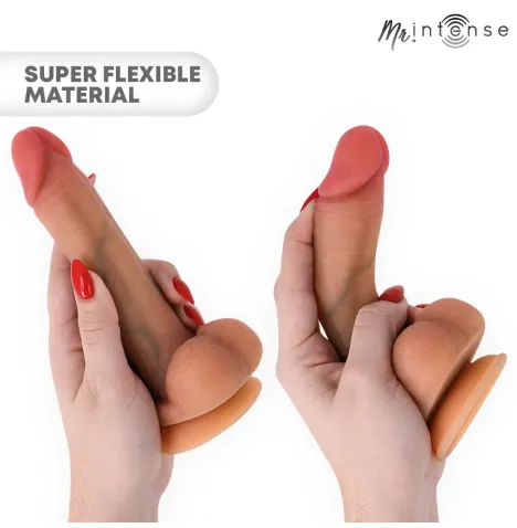MR INTENSE – GARY S ULTRAREALISTISCHER SILIKON-PENIS MIT HODEN 17,8 CM – Ø – 4,2 CM