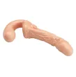 BAILE - EMMA TEXTURED DOUBLE PENETRATION STRAP-ON FLESH BAILE - EMMA TEXTURED DOUBLE PENETRATION STRAP-ON FLESH