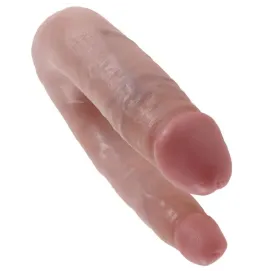 KING COCK - DILDO DOPPIA PENETRAZIONE 12.7 CM NATURALE