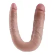 KING COCK - A FORMA DI U GRANDE DOPPIO TROUBLE FLESH KING COCK - A FORMA DI U GRANDE DOPPIO TROUBLE FLESH