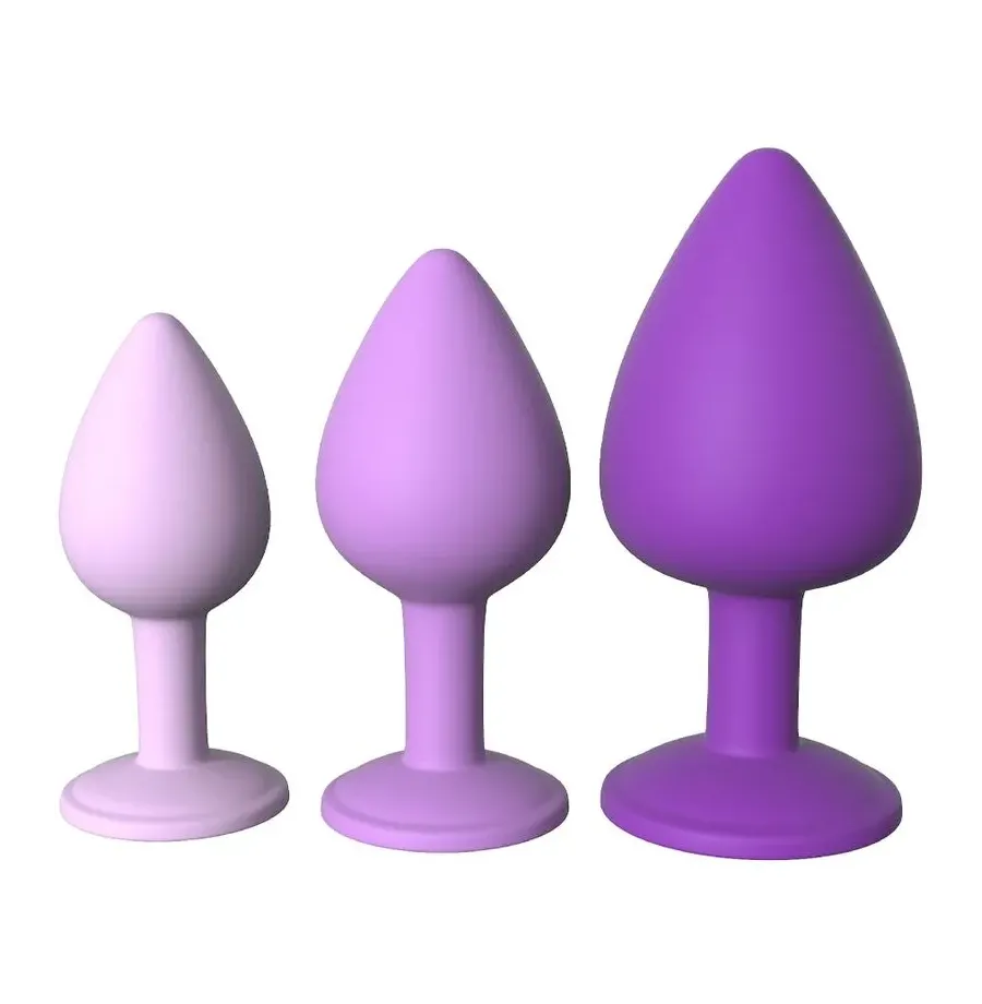 FANTASY FOR HER - SET 3 PLUG ANAL VIOLETA FANTASY FOR HER - SET 3 PLUG ANAL VIOLETA