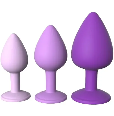 FANTASY FOR HER - SET 3 PLUG ANAL VIOLETA