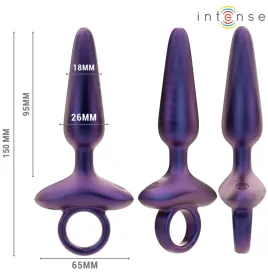 INTENSE - MARLON PLUG ANAL VIBRADOR MODELO 4 CONTROL REMOTO