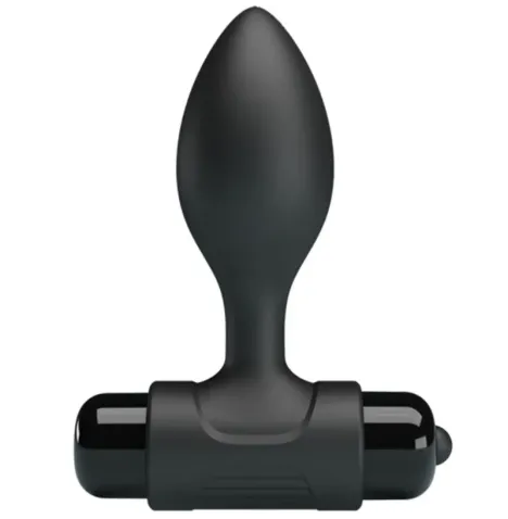 PRETTY LOVE - VIBRA BUTT 10 VIBRAZIONI PLUG ANALE NERO