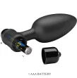 PRETTY LOVE - VIBRA BUTT PLUG 2 PLUG ANALE 10 VIBRAZIONI NERO PRETTY LOVE - VIBRA BUTT PLUG 2 PLUG ANALE 10 VIBRAZIONI NERO