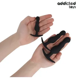 ADDICTED TOYS - 3ER-SET ANALPLUG MODELL 1