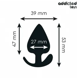 ADDICTED TOYS - PLUG ANAL SILICONA TALLA S 5,3 CM