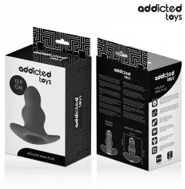 ADDICTED TOYS - HOLLOW ANAL PLUG SILICONE SIZE XL 13.9 CM