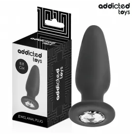ADDICTED TOYS - ANAL PLUG MIT JUWEL GRÖSSE S 8,8 CM