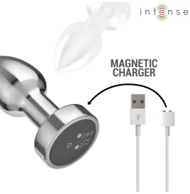 INTENSE - ANAL PLUG 10 VIBRATIONS METAL WITH REMOTE CONTROL S