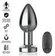 INTENSE - ANAL PLUG 10 VIBRATIONS METAL WITH REMOTE CONTROL M INTENSE - ANAL PLUG 10 VIBRATIONS METAL WITH REMOTE CONTROL M