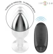INTENSE - PLUG ANAL 10 VIBRATIONS MÉTAL AVEC TÉLÉCOMMANDE L INTENSE - PLUG ANAL 10 VIBRATIONS MÉTAL AVEC TÉLÉCOMMANDE L