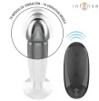 INTENSE - ANAL PLUG 10 VIBRATIONS METAL DILDO WITH REMOTE CONTROL S INTENSE - ANAL PLUG 10 VIBRATIONS METAL DILDO WITH REMOTE CONTROL S