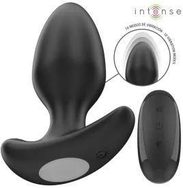 INTENSE - JOEY PLUG ANAL 10 VIBRACIONES NEGRO CONTROL REMOTO