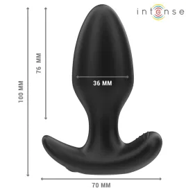 INTENSE - JOEY PLUG ANAL 10 VIBRACIONES NEGRO CONTROL REMOTO