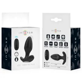 INTENSE - JOEY ANAL PLUG 10 VIBRATIONS NOIR TÉLÉCOMMANDE