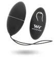 WOMANVIBE - ALSAN EGG TELECOMMANDE NOIR SILICONE NOIR WOMANVIBE - ALSAN EGG TELECOMMANDE NOIR SILICONE NOIR