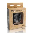 WOMANVIBE - ALSAN EGG TELECOMMANDE NOIR SILICONE NOIR WOMANVIBE - ALSAN EGG TELECOMMANDE NOIR SILICONE NOIR
