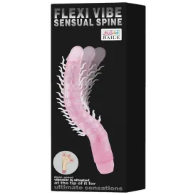 BAILE - FLEXI VIBE SENSUAL SPINE BIEGBARER VIBRIERDILDO FLIEDER 23.5 CM