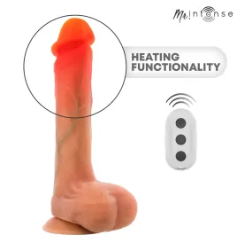 MR INTENSE - BRADLEY GODEMICHET VIBRANT EN SILICONE AVEC EFFET CHAUFFANT ET TÉLÉCOMMANDE 21 CM -Ø- 4,2 CM
