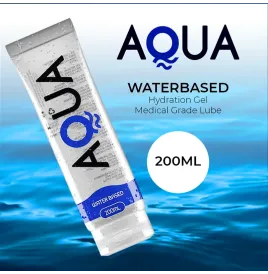 AQUA QUALITY - LUBRICANTE BASE DE AGUA 200 ML