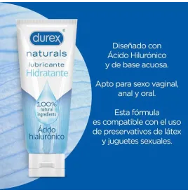 DUREX - LUBRIFICANTE IDRATANTE NATURALS 100 ML