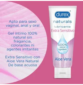 DUREX - LUBRIFIANT EXTRA SENSIBLE NATUREL 100 ML