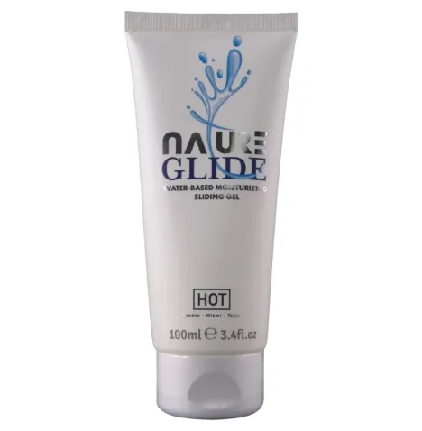 HOT - LUBRIFICANTE A BASE DACQUA NATURE GLIDE 100ML