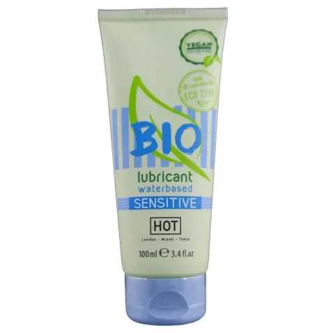 HOT - BIO LUBRIFIANT À BASE DEAU SENSITIV 100 ML