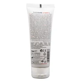 HOT - SUPERGLIDE LUBRIFICANTE COMMESTIBILI A BASE DACQUA FRAGOLA 75 ML