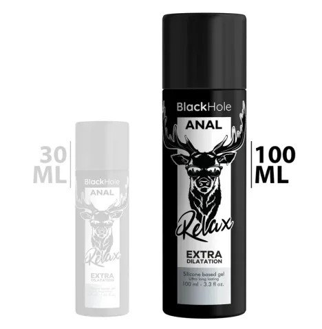 BLACK HOLE - GEL AUF SILIKONBASIS ZUR ANAL-DILATATION 100 ML