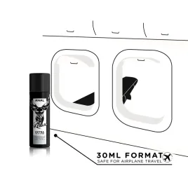 BLACK HOLE - GEL SILICONE BASE ANAL DILATION 30 ML