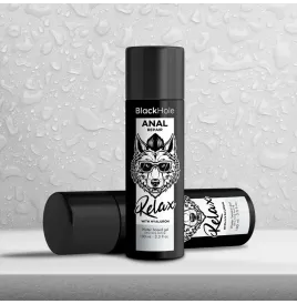 BLACK HOLE - RÉPARATION ANALE RELAX À BASE DEAU AVEC HYALURON 100 ML
