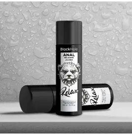 BLACK HOLE - RILASSANTE ANALE JOJOBA RELAX BASE SILICONE 100 ML
