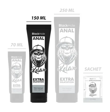 BLACK HOLE - ANAL-DILATIONSGEL AUF WASSERBASIS 150 ML