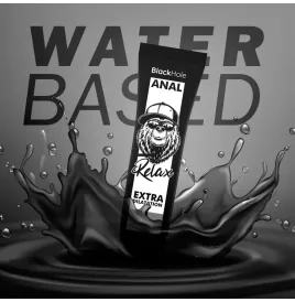 BLACK HOLE - WATER BASE GEL ANAL DILATION 150 ML