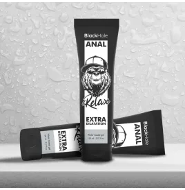 BLACK HOLE - GEL A BASE DACQUA DILATAZIONE ANALE 150 ML