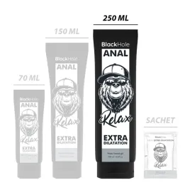 BLACK HOLE - GEL A BASE DACQUA DILATAZIONE ANALE 250 ML