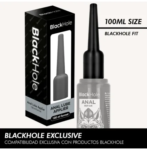 BLACK HOLE - APPLICATORE LUBRIFICANTE ANALE TAGLIA L 100 ML