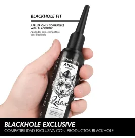 BLACK HOLE - APPLICATORE LUBRIFICANTE ANALE TAGLIA L 100 ML