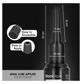BLACK HOLE - APPLICATORE LUBRIFICANTE ANALE TAGLIA L 100 ML