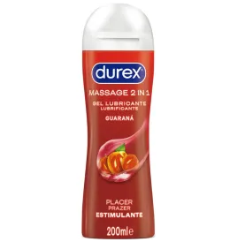 DUREX - GUARANA STIMULATING MASSAGE LUBRICANT GEL 200 ML