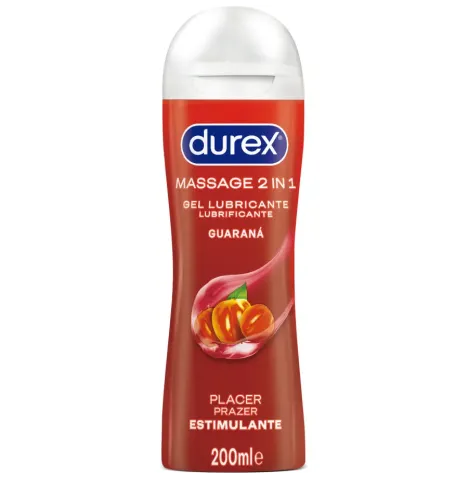 DUREX - GUARANA STIMULATING MASSAGE LUBRICANT GEL 200 ML
