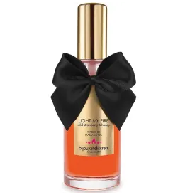 BIJOUX INDISCRETS - OLIO DA MASSAGGIO EFFETTO CALDO AROMA FRAGOLA
