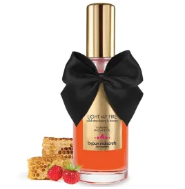 BIJOUX INDISCRETS - MASSAGE OIL HEAT EFFECT STRAWBERRY AROMA